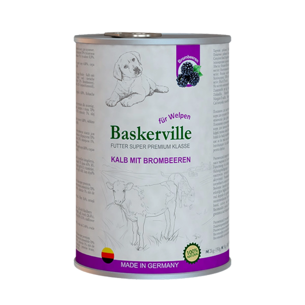Baskerville Puppy Телятина та ожина 