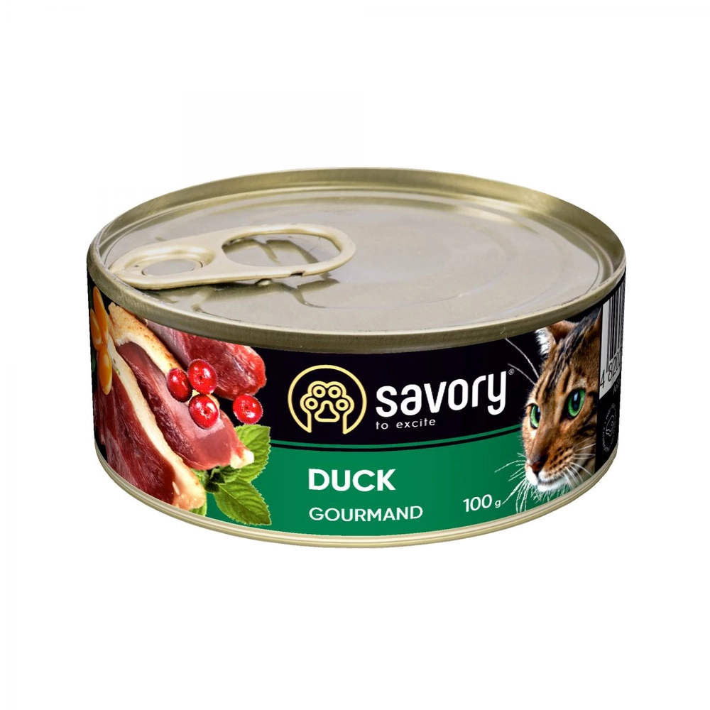 Savory Cat Adult з качкою 