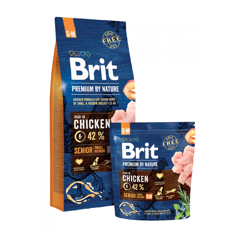 Brit Premium Senior S+M  - фото 2