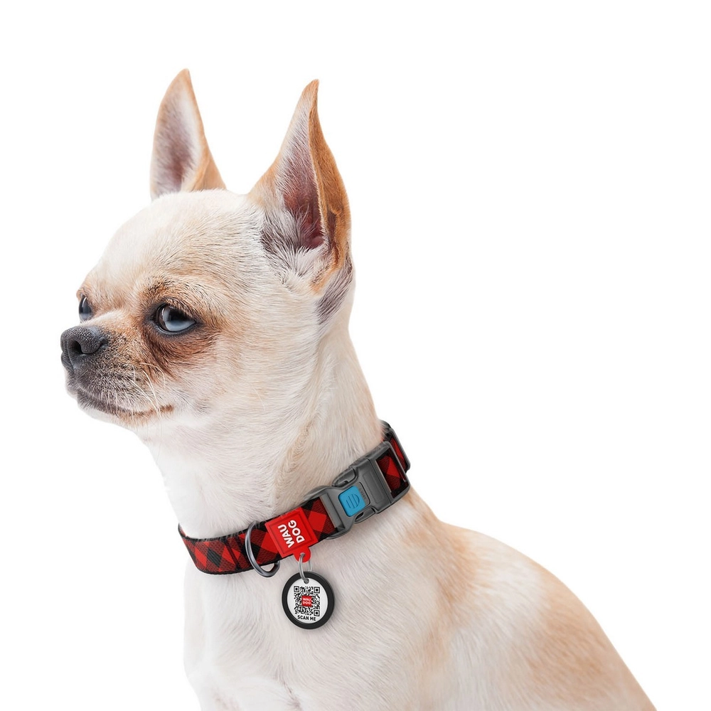 WAUDOG Nylon Collar з QR-паспортом  - фото 4