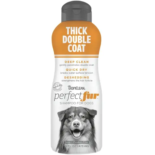 Tropiclean Perfect Fur Thick Double Coat Shampoo