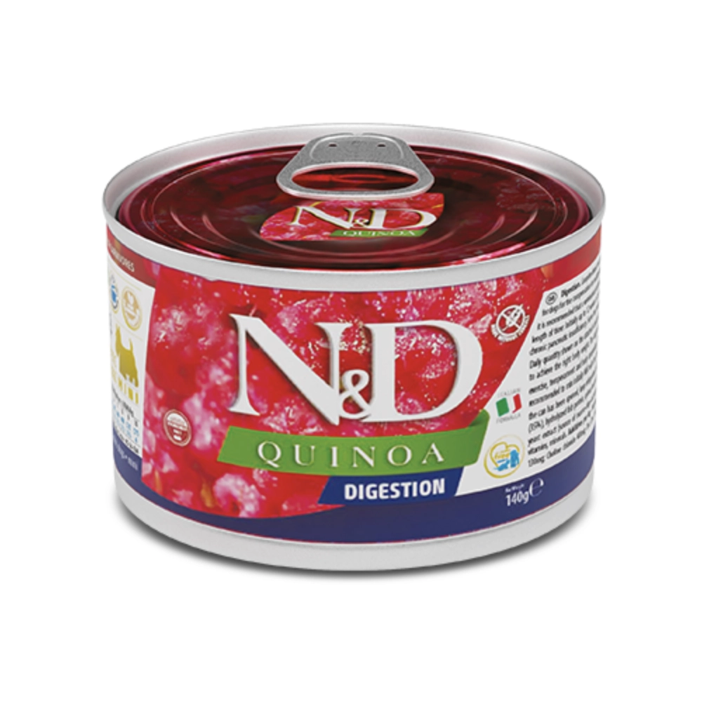  Farmina Dog N&D Grain Free Quinoa Digestion Lamb&Fennel Adult Mini 