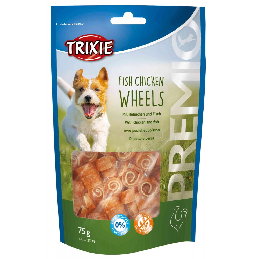 Trixie Premio Fish Chicken Wheels 