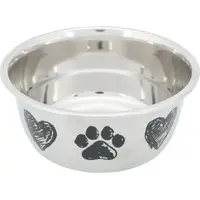 Trixie Stainless Steel Bowl Сердечка  - фото 2