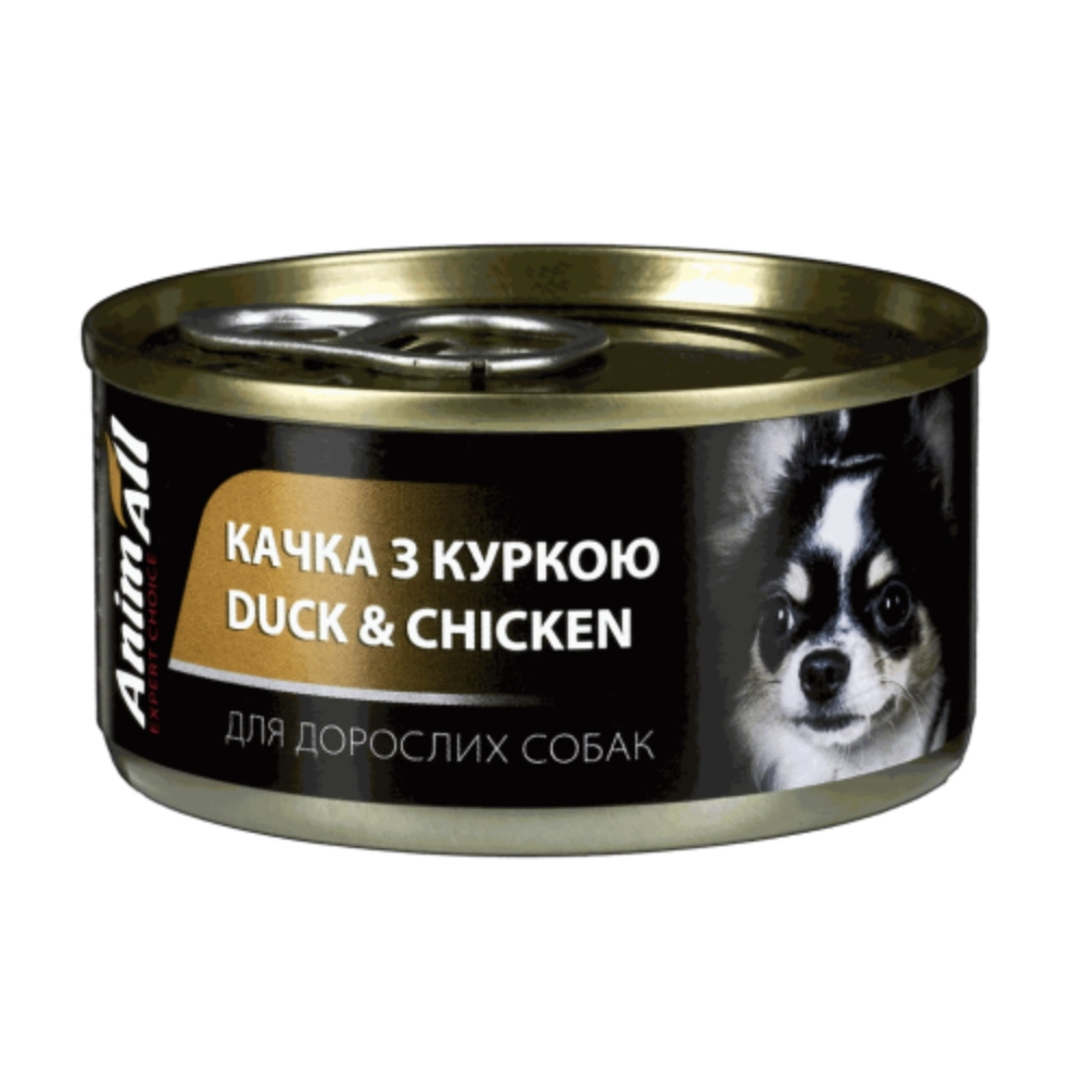 AnimAll Canned Duck & Chicken in Jelly 