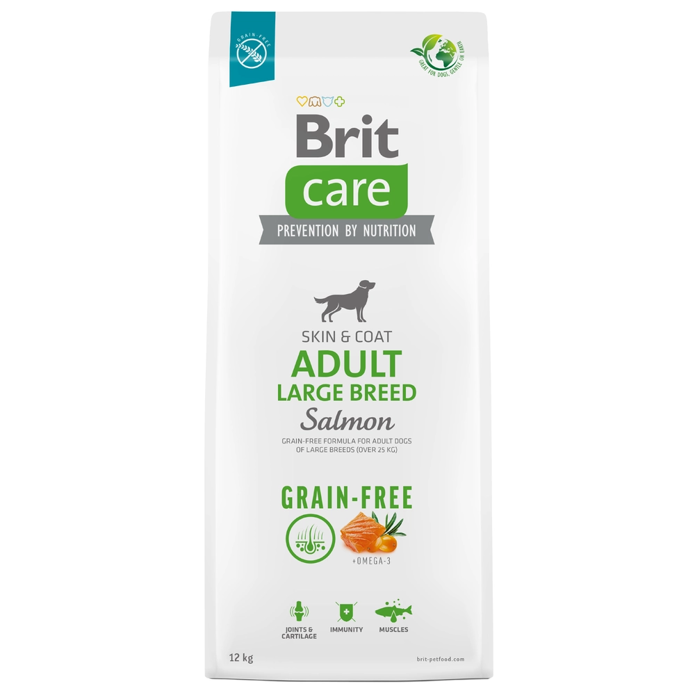 Brit Care Dog Grain-Free Adult Large Breed Salmon 