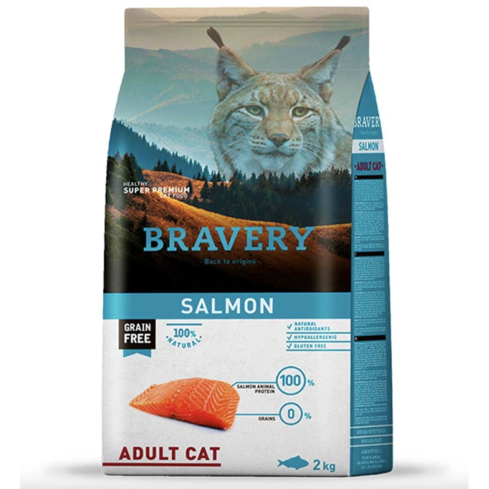 Bravery Cat Adult Salmon 