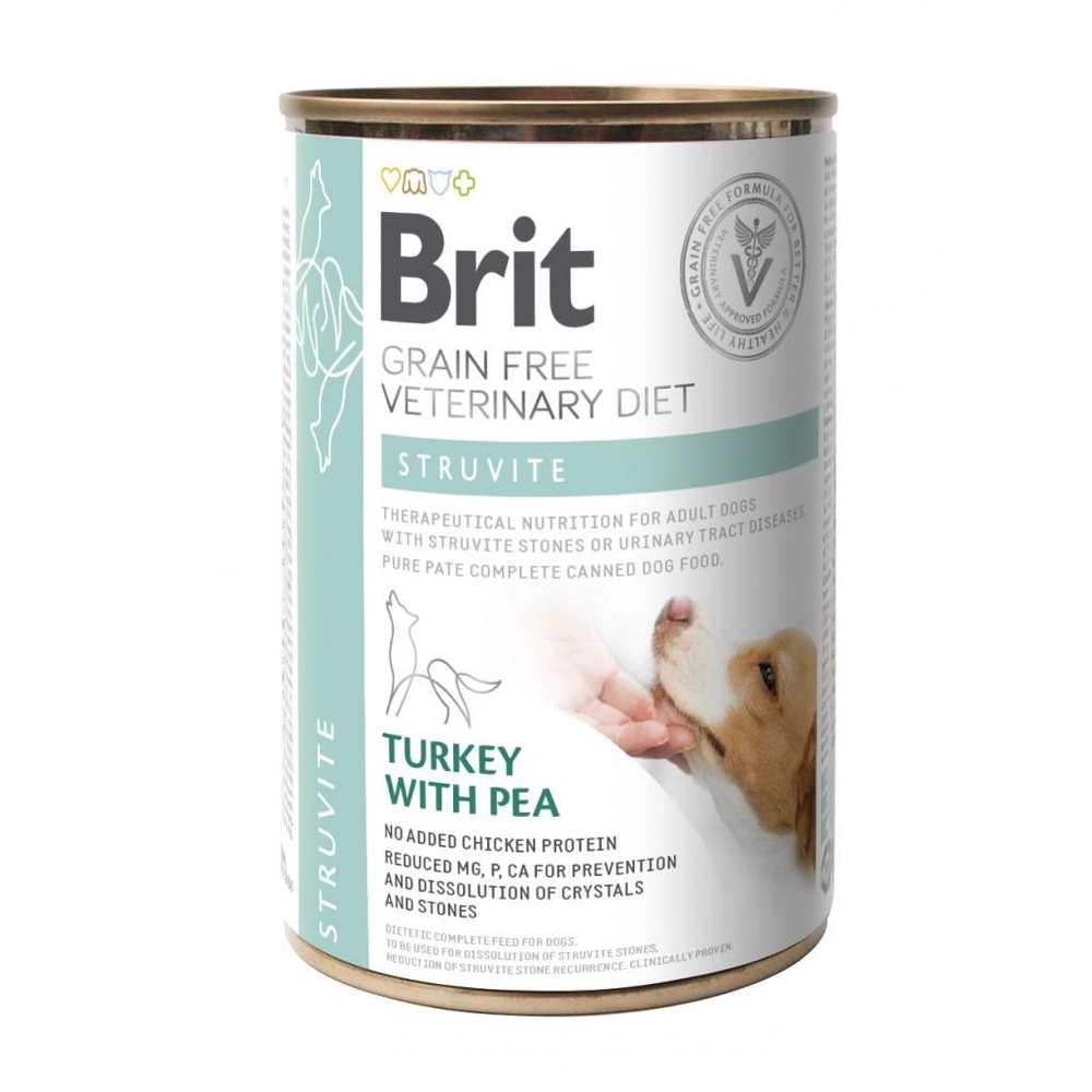 Brit Grain-Free Veterinary Diet Struvite Turkey with Pea 
