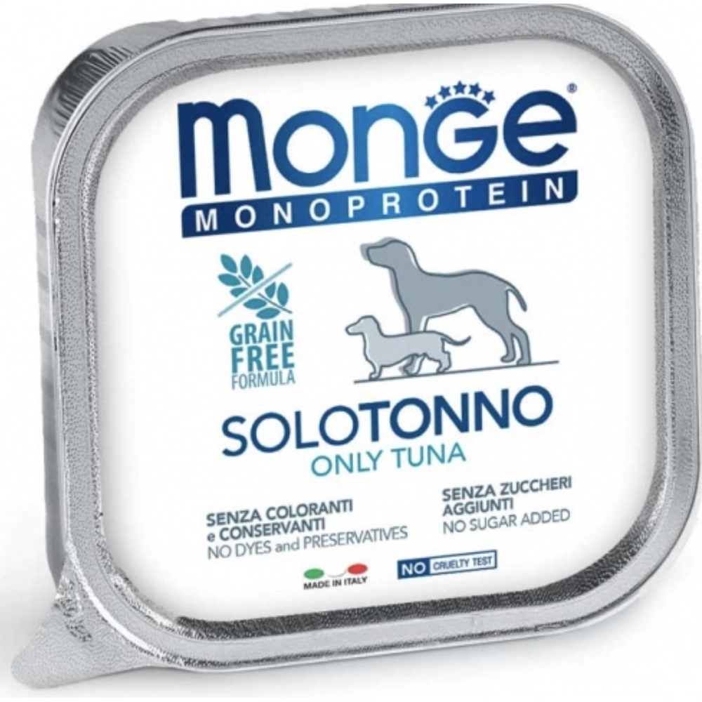 Monge Monoprotein Dog Solo з тунцем 