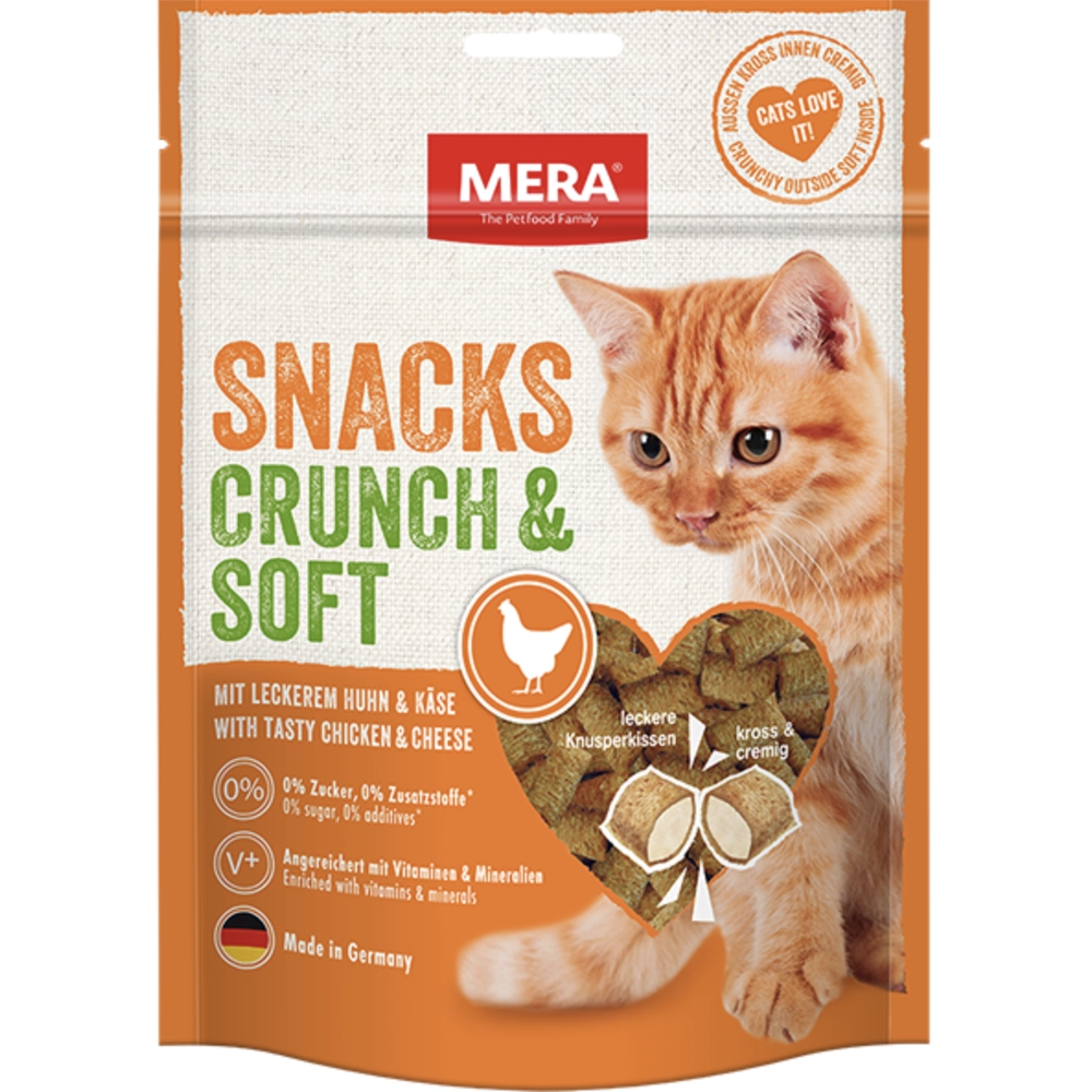 Mera Snacks Crunch & Soft Chicken & Cheese 