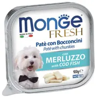 Monge Dog Wet Fresh з тріскою