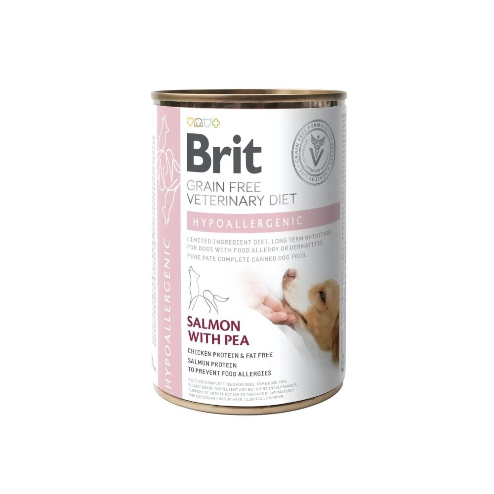 Brit Grain-Free Veterinary Diet Hypoallergenic Salmon with Pea 