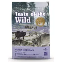 Taste of the Wild Sierra Mountain Canine Formula with roasted lamb