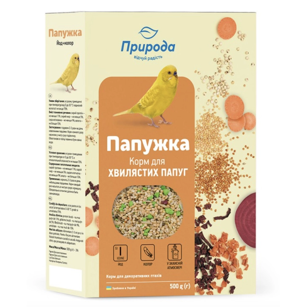 Природа Папужка Йод + Колор  