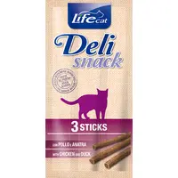 Life Cat Deli Snack Курица с уткой