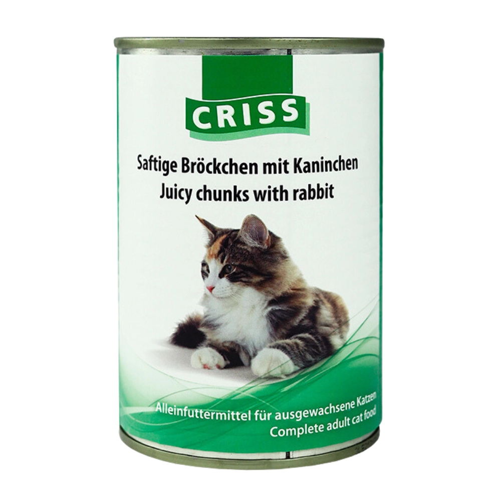 Criss Adult Cat Шматочки кролика в соусі 