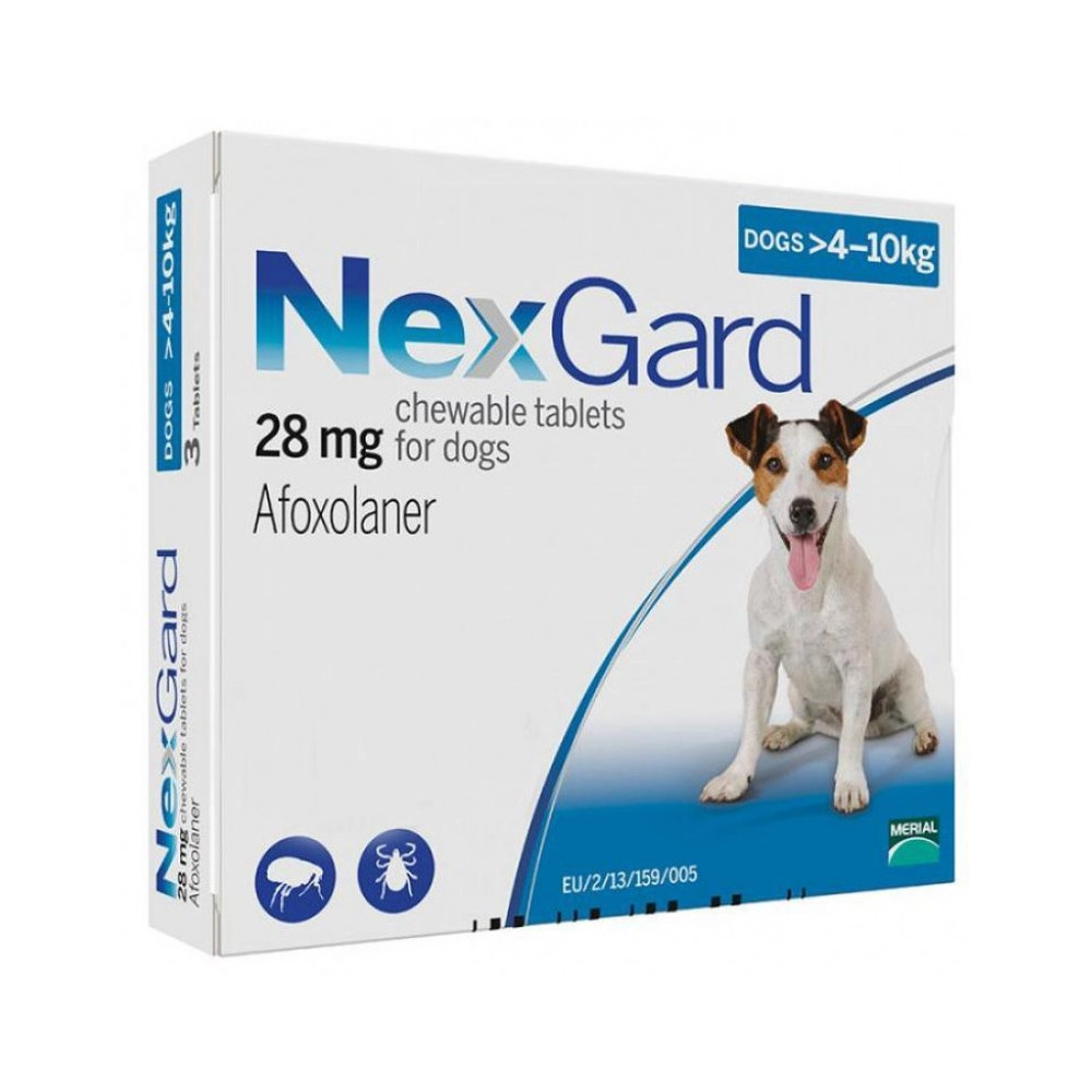 NexGard для собак від 4 до 10 кг 