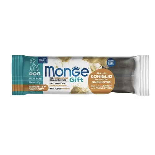 Monge Gift Dog Immunity support Батончики з кроликом та нуклеотидами