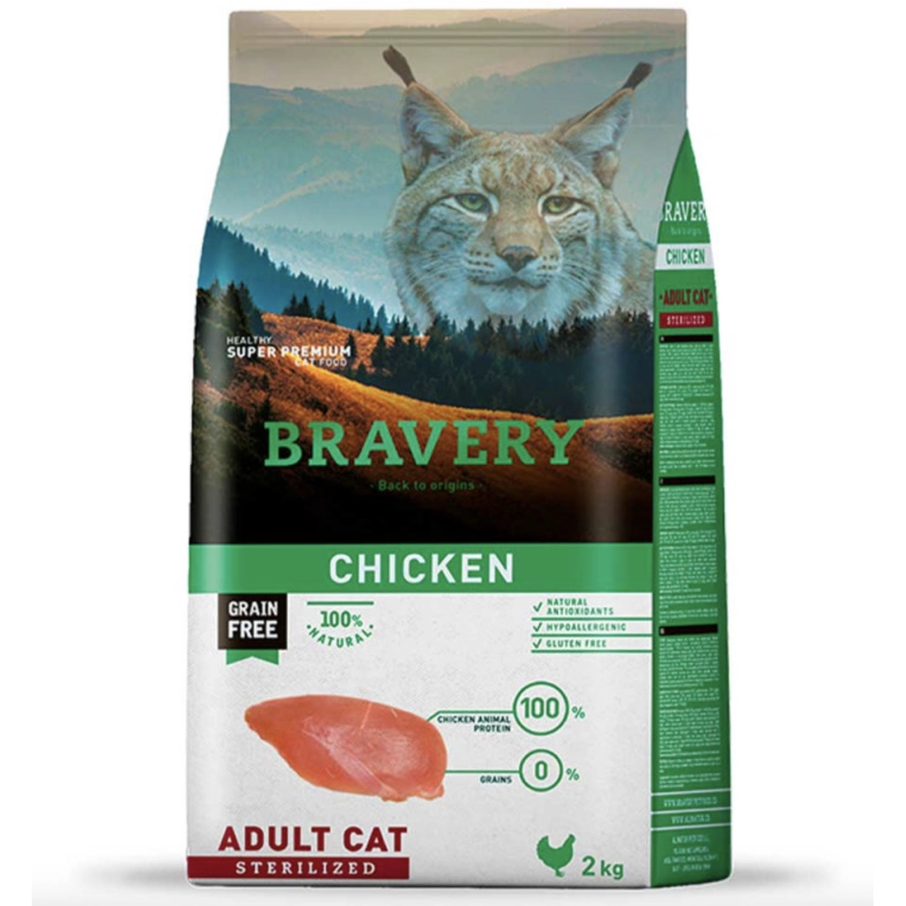 Bravery Cat Adult Chicken Sterilized 