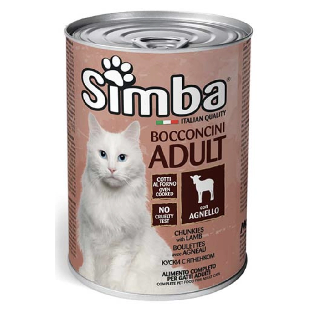Monge Simba Cat Wet с ягненком 