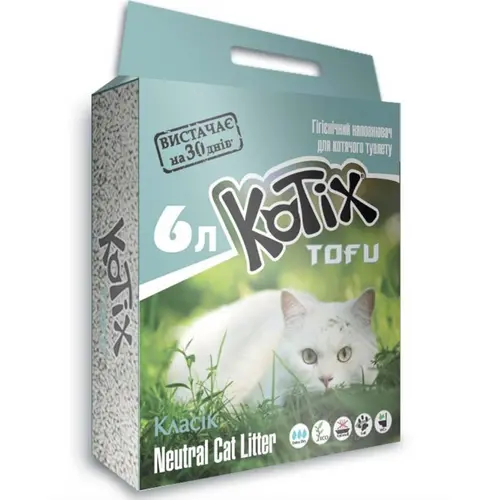 Kotix Tofu Classic Соевый наполнитель