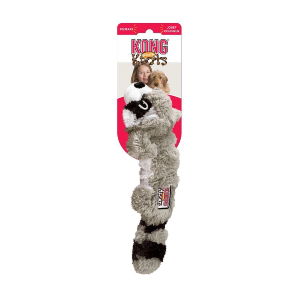 Kong Scrunch Knots Raccon 