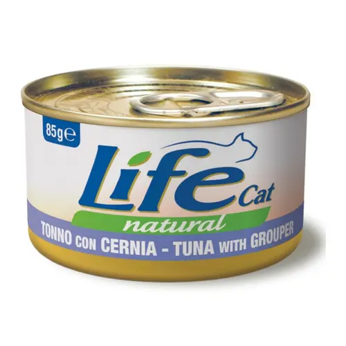 Life Cat Natural Тунець з окунем