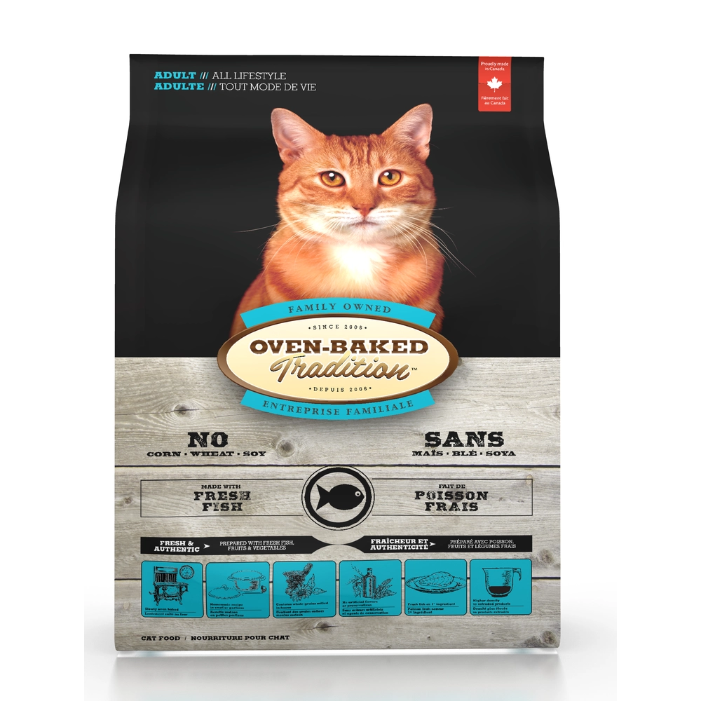 Oven-Baked Tradition Cat з рибою 