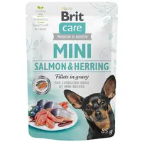 Brit Care Mini с лососем и сельдью