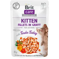 Brit Care Cat Pouch Kitten з індичкою 