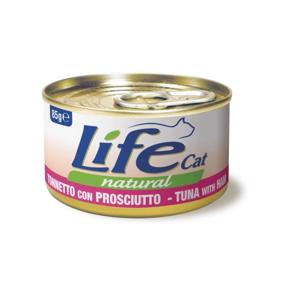 Life Cat Natural Тунець з курячою шинкою 