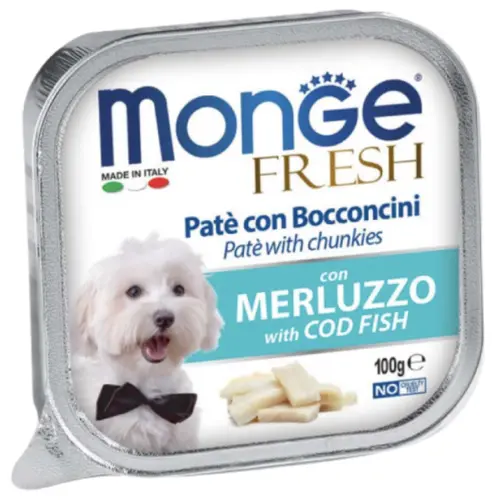Monge Dog Wet Fresh з тріскою