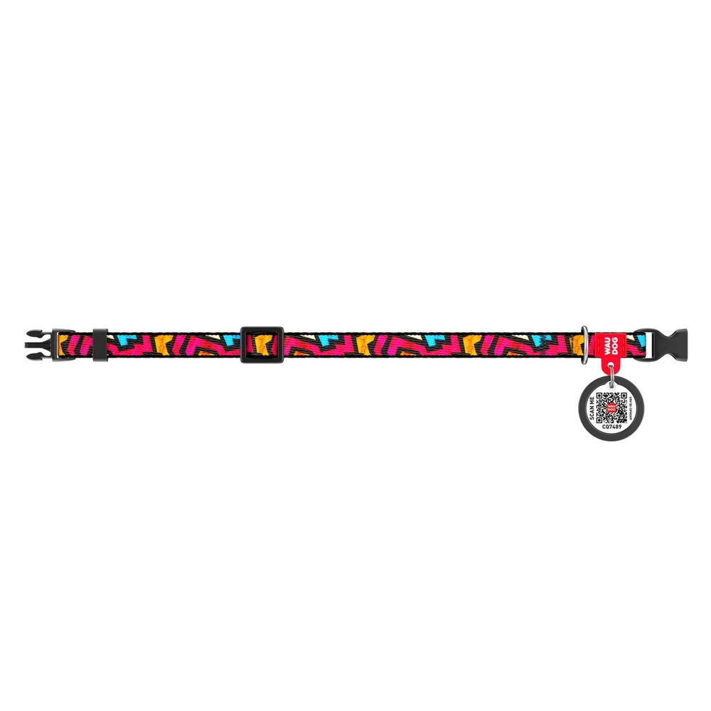 WAUDOG Nylon Collar з QR-паспортом  - фото 2