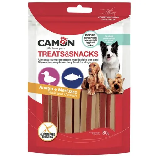 Camon Treats & Snacks Duck & Codfish Sandwich