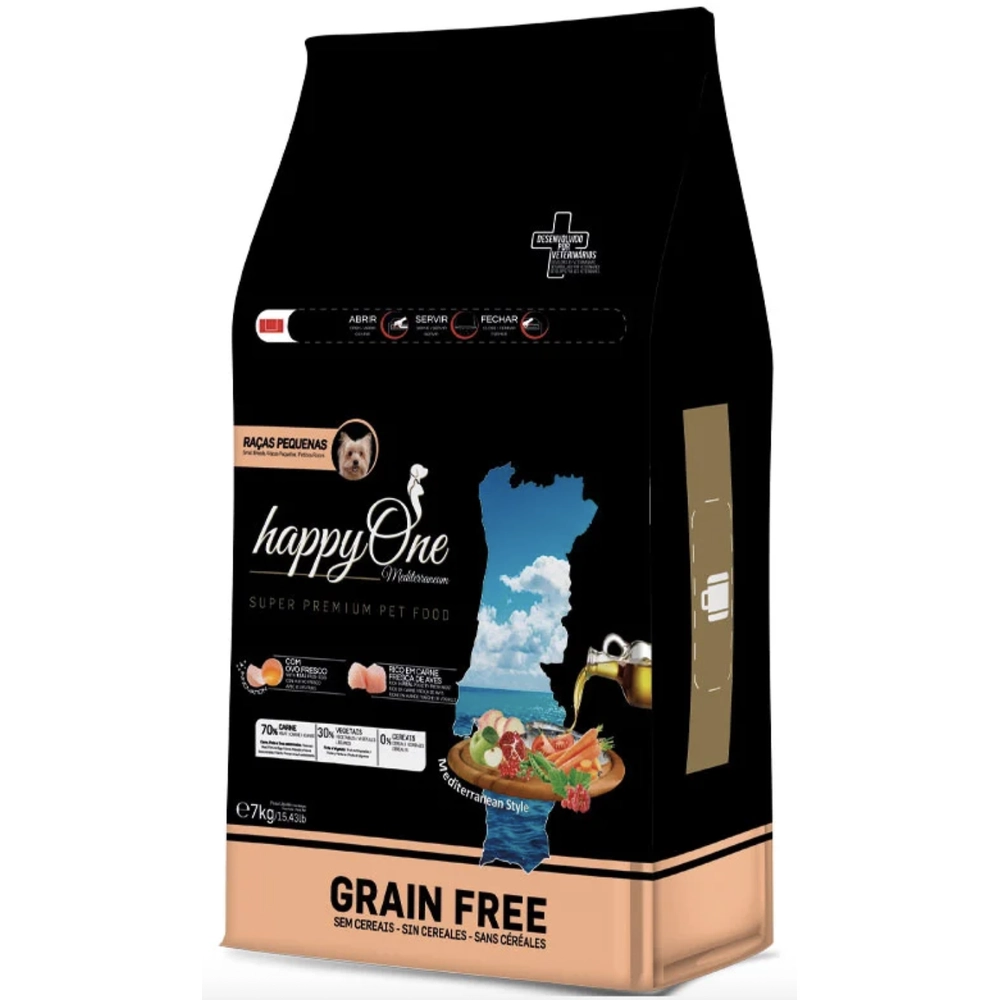 HappyOne Mediterraneum Grain Free Adult Small Breeds Fresh Meat  - фото 2