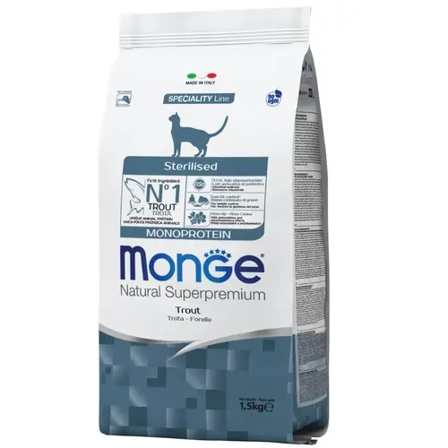Monge Cat Sterilised Форель