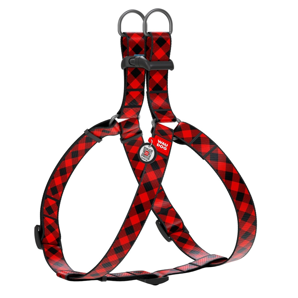 WAUDOG Nylon Harness з QR-паспортом 
