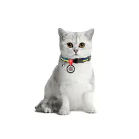WAUDOG Nylon Нашийник для котів Colors of freedom з QR-паспортом  - фото 3
