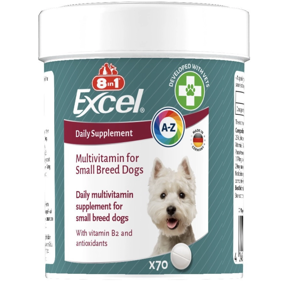 8in1 Excel Multi Vitamin Small Breed 