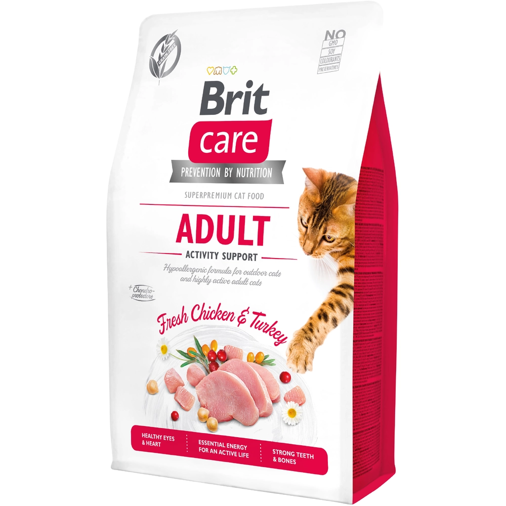 Brit Care Cat Grain-Free Adult Activity Support  - фото 2