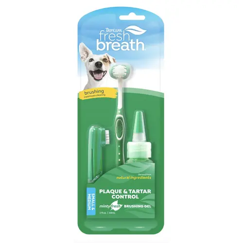 Tropiclean Fresh Breath Oral Care Kit Small & Medium