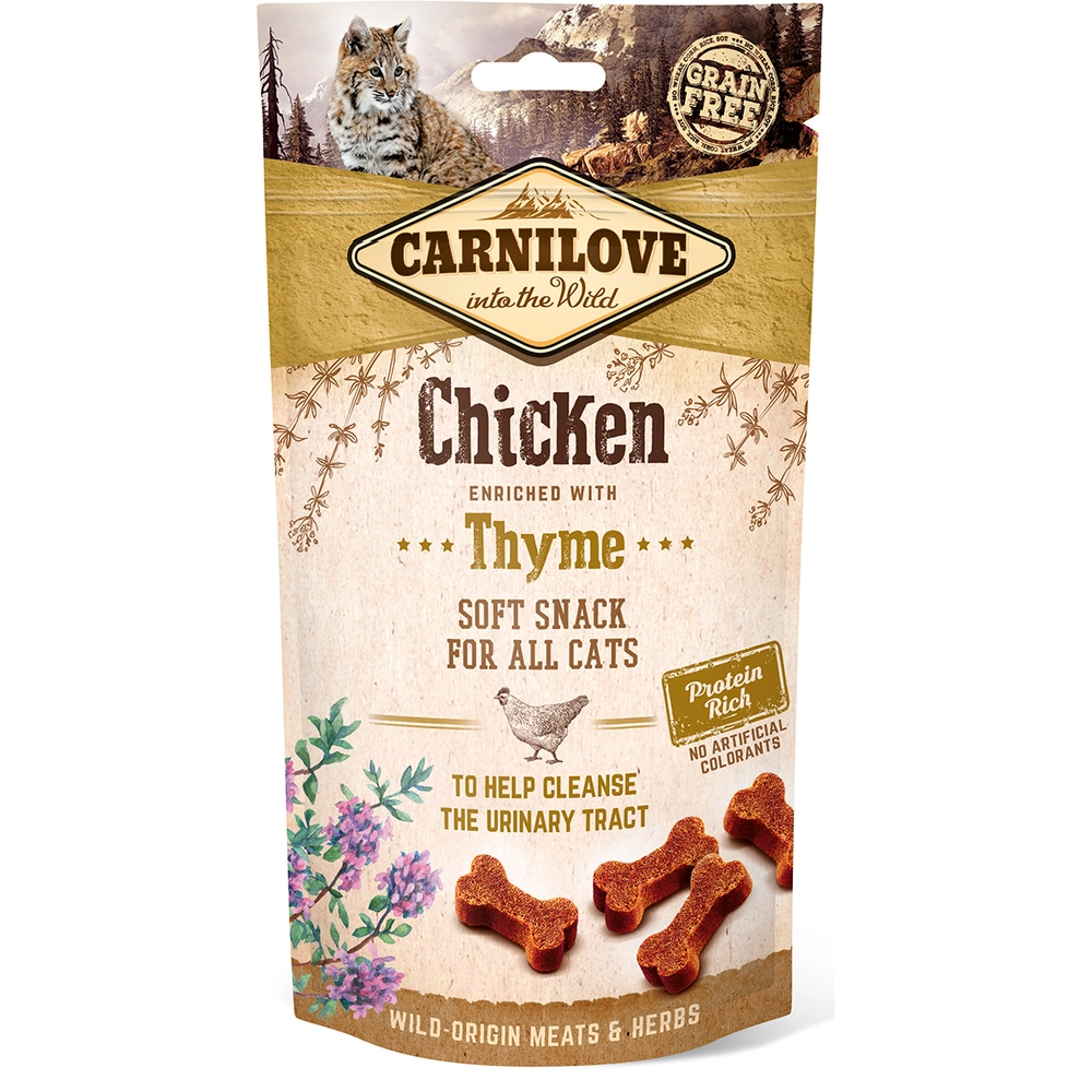 Carnilove Soft Snack з куркою та чебрецем 
