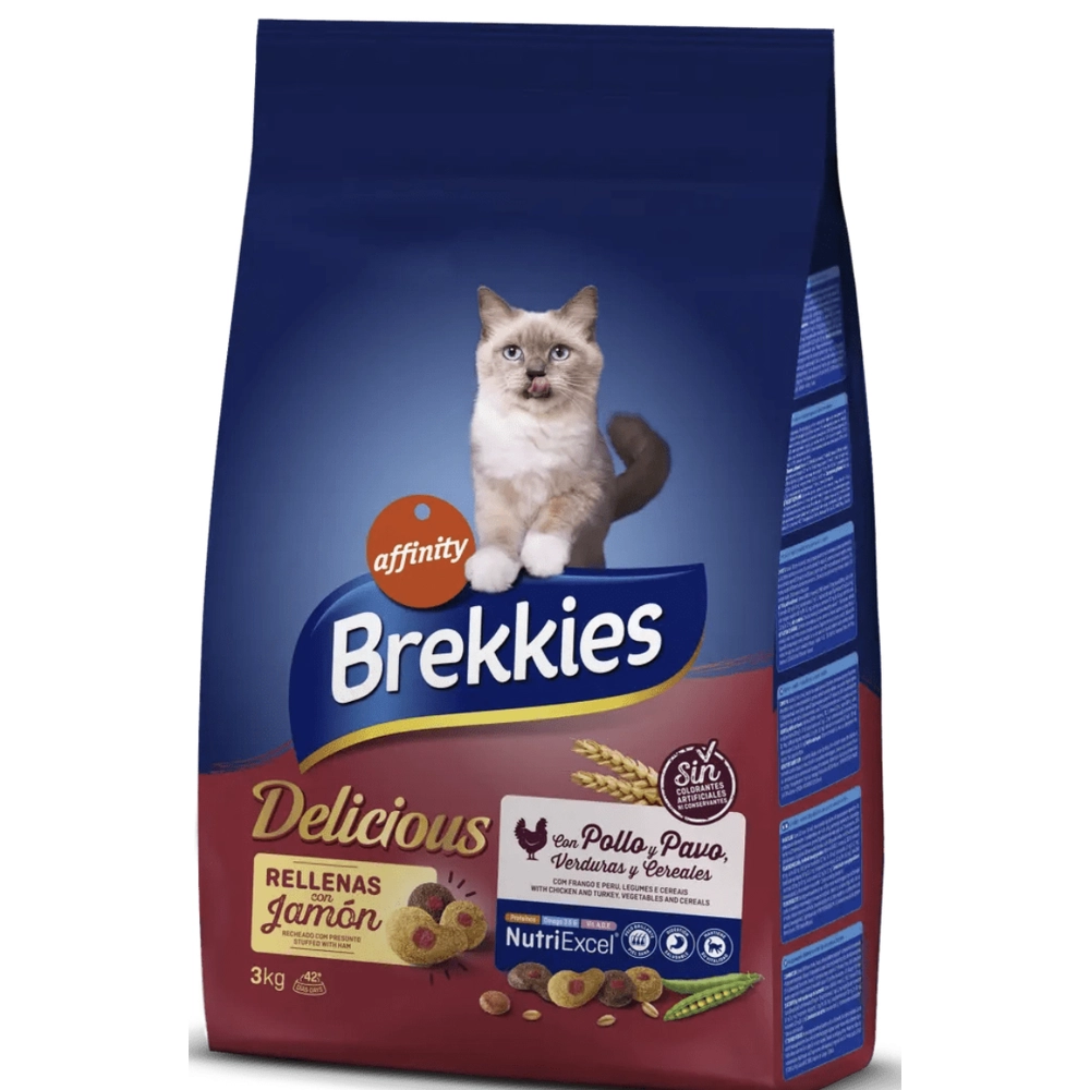 Brekkies Cat Delice Meat  - фото 2
