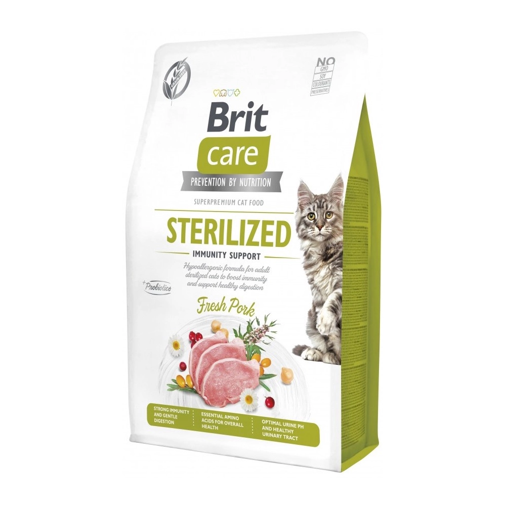 Brit Care Cat Grain-Free Sterilized Immunity Support 