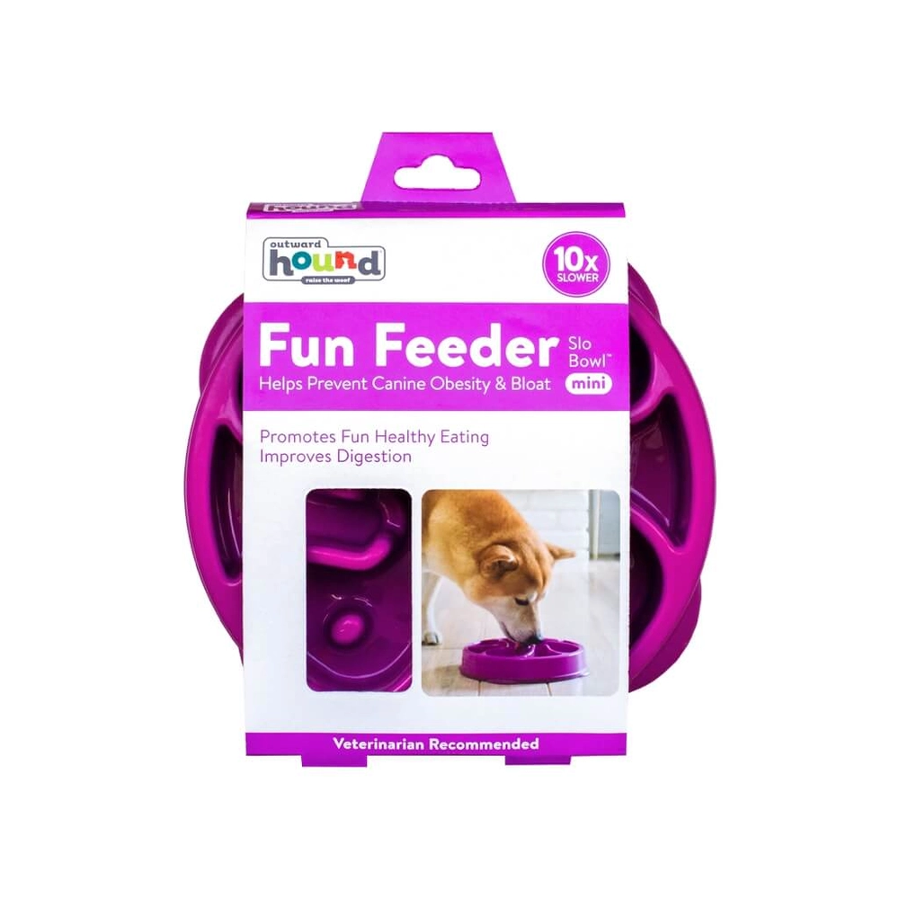 Outward Hound Fun Feeder Slo Bowl  - фото 3