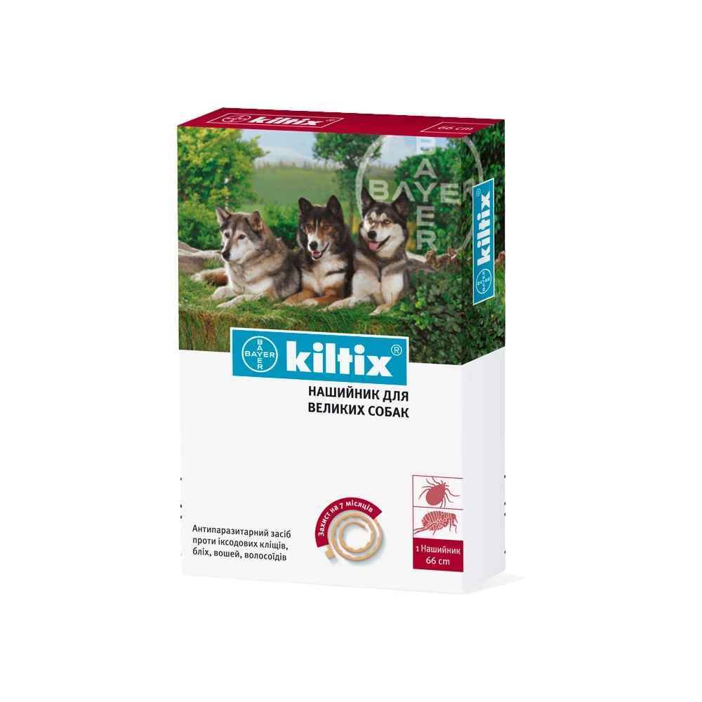 Bayer Kiltix для великих собак 66 см 