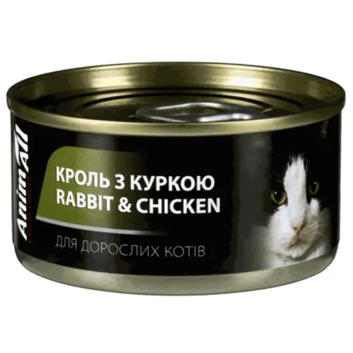 AnimAll Canned Rabbit & Chicken 