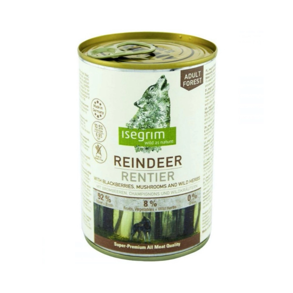 Isegrim Reindeer with Blackberries, Mushrooms & Wild Herbs 