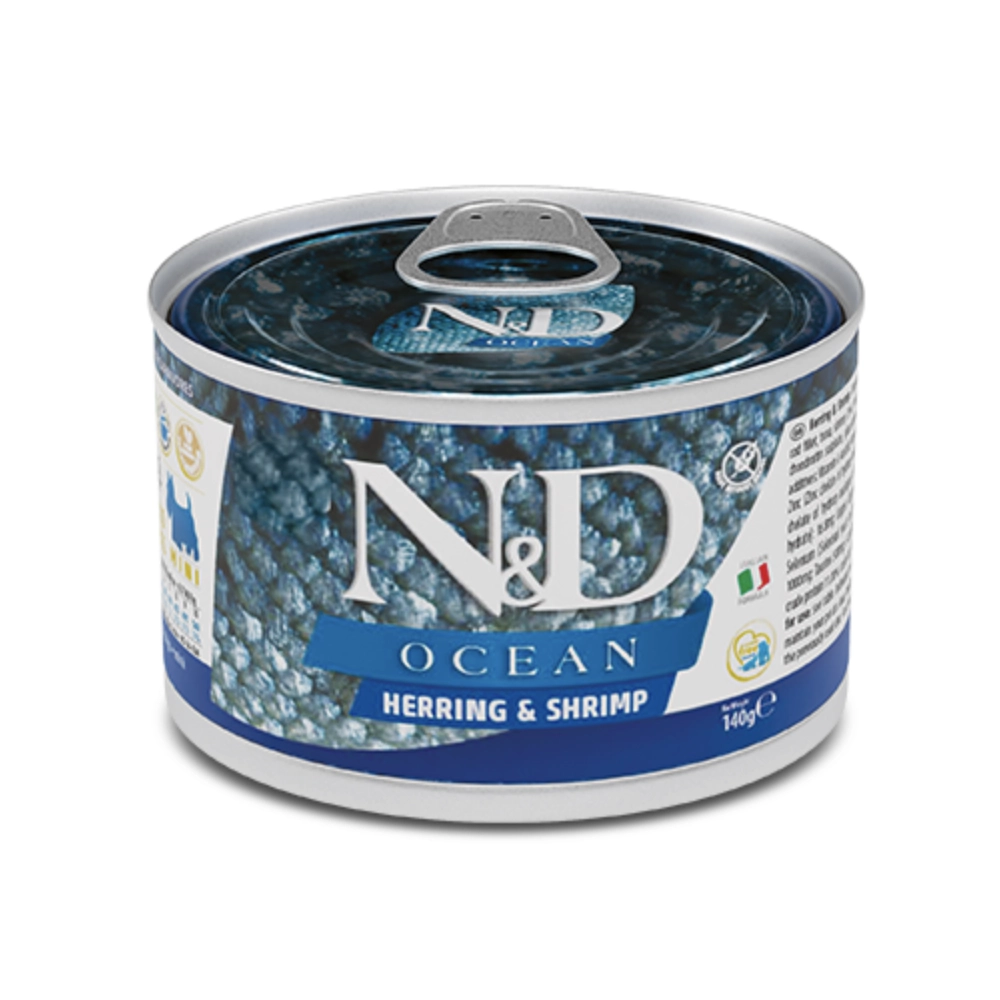 Farmina Dog N&D Grain Free Ocean Herring&Shrimp Adult Mini 