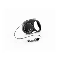Flexi Black Design XS поводок-рулетка для собак до 8 кг (трос 3м)